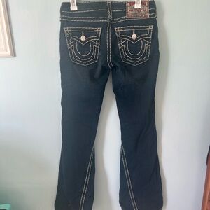 True Religion Dark Blue Flare Jeans